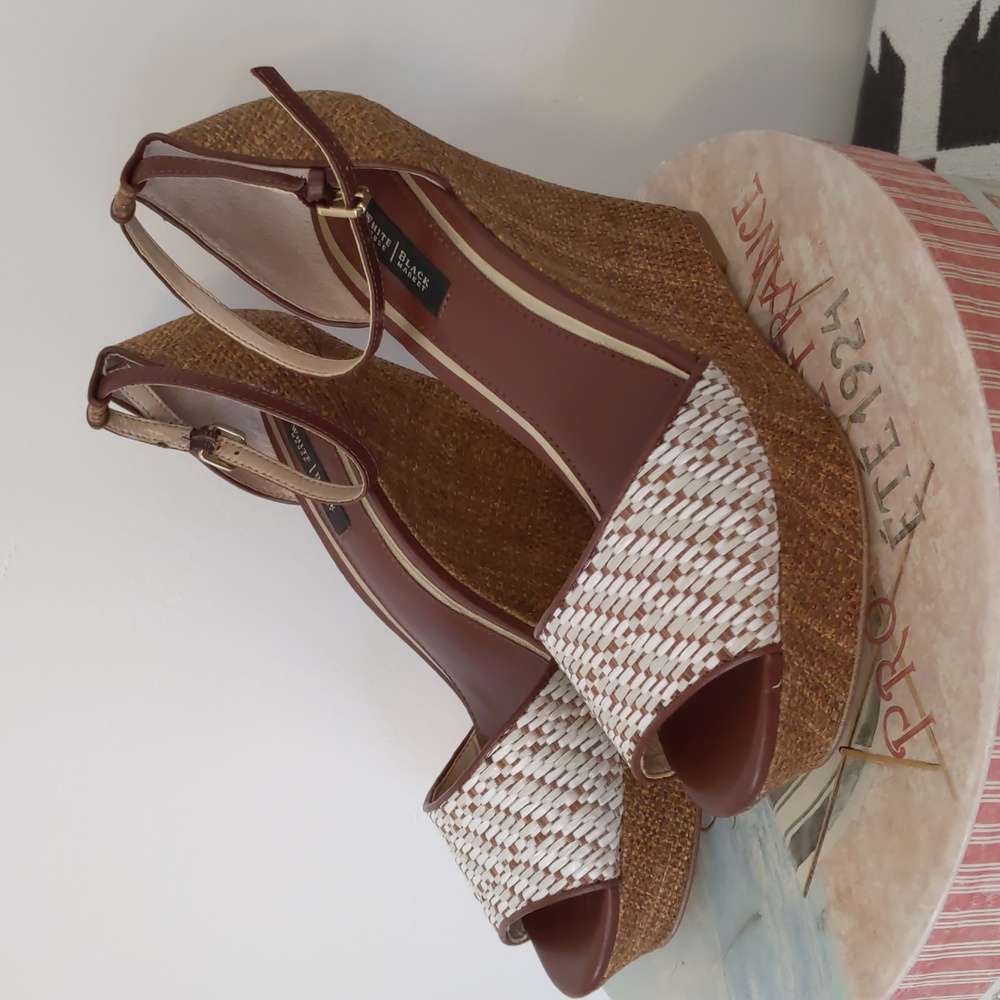 WHBM Raffia Wedges